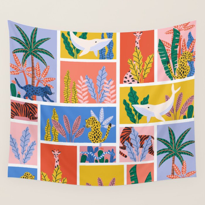 Wild and Free Wall Tapestry Gallery Image 4