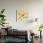 Watercolor Farm Animals Wood Wall Art Gallery Image 2