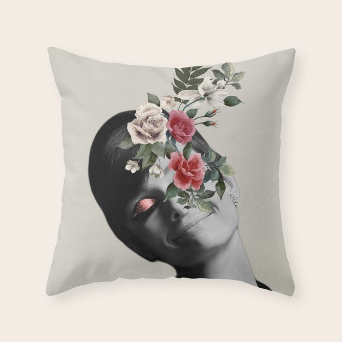 AUDREY HEPBURN 5 Throw Pillow Gallery Image 6