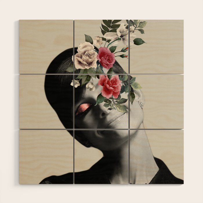 AUDREY HEPBURN 5 Wood Wall Art Gallery Image 1