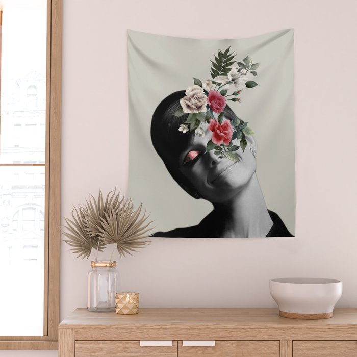 AUDREY HEPBURN 5 Wall Tapestry Gallery Image 2