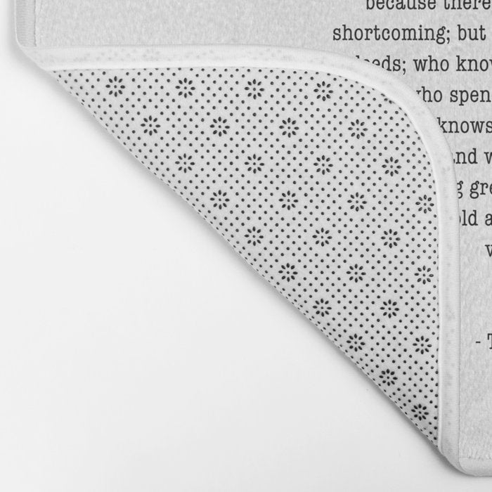 Man In The Arena Theodore Roosevelt Bath Mat Gallery Image 2