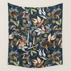 Nighttime autumn nature DB Wall Tapestry Gallery Image 4