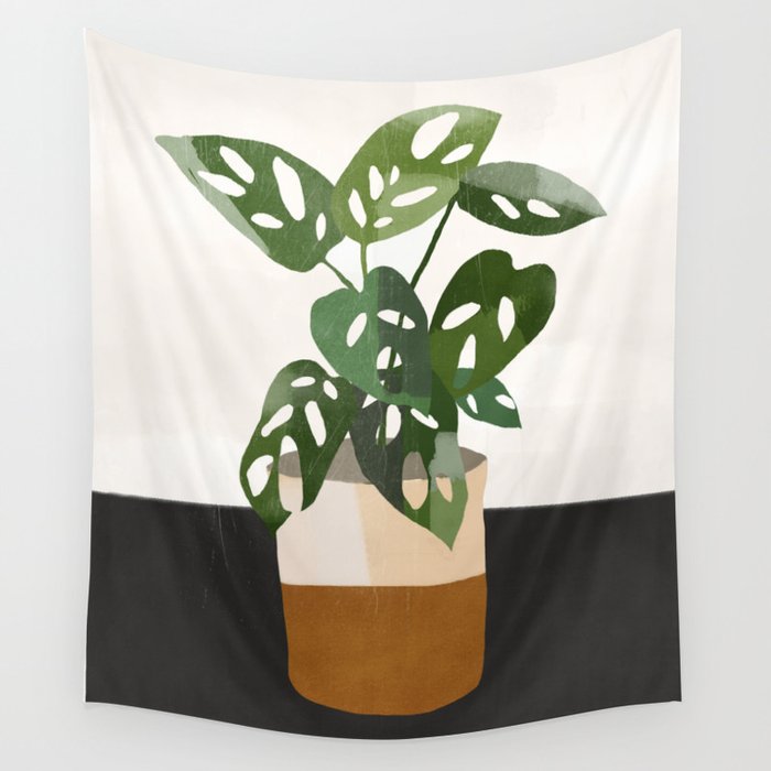 Plant 11 Wall Tapestry Gallery Image 4