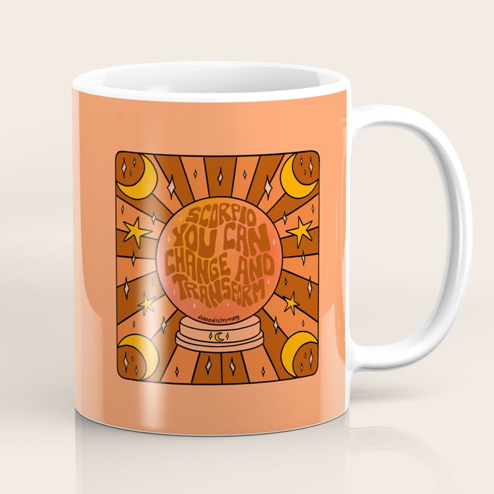 Scorpio Crystal Ball Coffee Mug Gallery Image 1