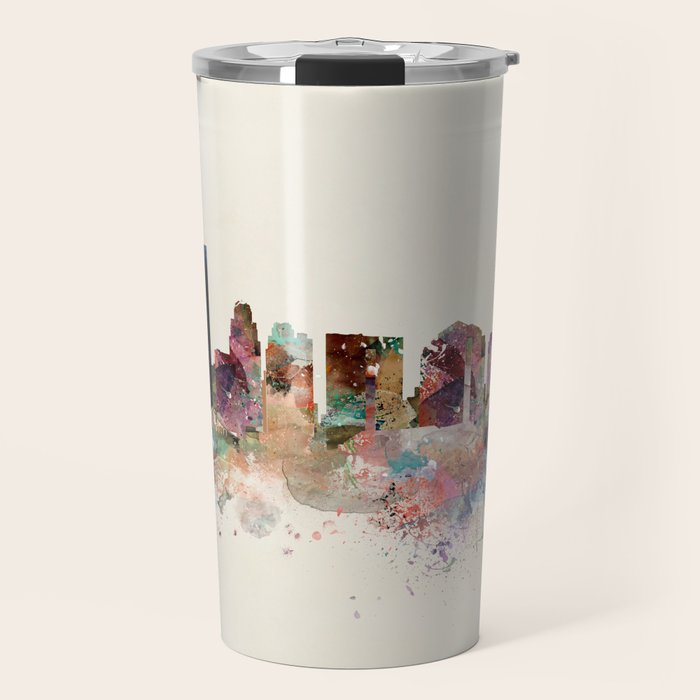 toledo ohio skyline Travel Mug Gallery Image 1