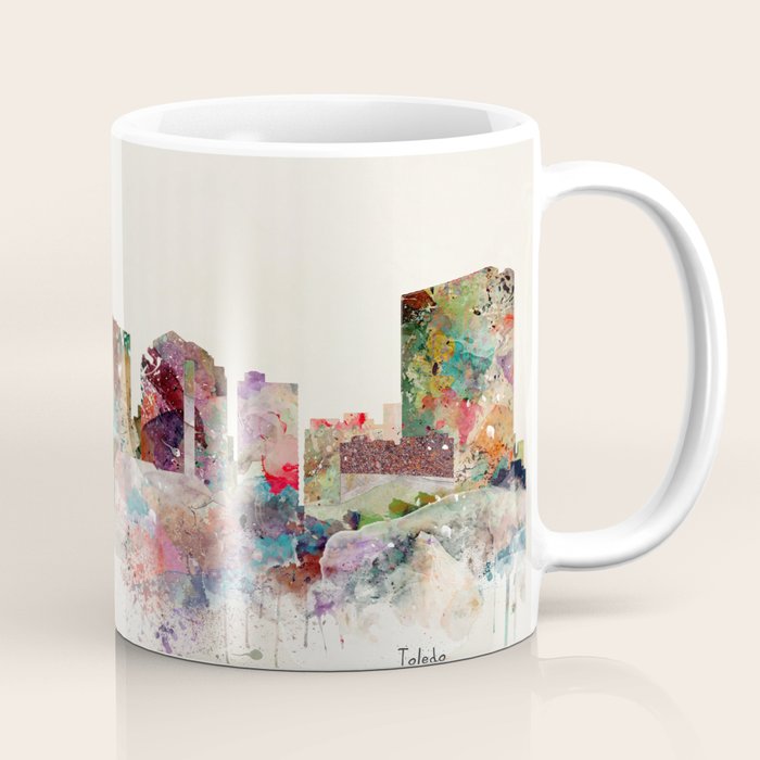 toledo ohio skyline Coffee Mug Gallery Image 1