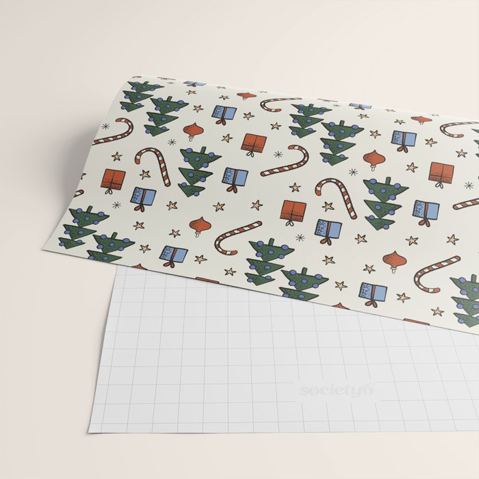 Christmas Pattern #1 Wrapping Paper Gallery Image 2