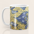 Vintage Indonesian Batik Butterfly Print Coffee Mug Gallery Image 3