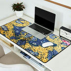 Vintage Indonesian Batik Butterfly Print Desk Mat Gallery Image 2