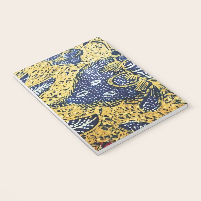 Vintage Indonesian Batik Butterfly Print Notebook Gallery Image 3