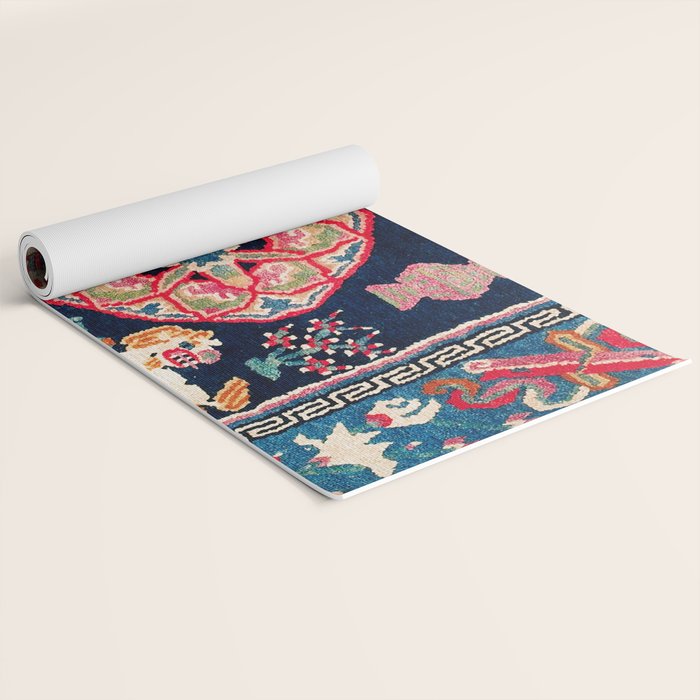 Shigatse Makden South Tibetan Buddhist Saddle Cover Print Yoga Mat Gallery Image 2