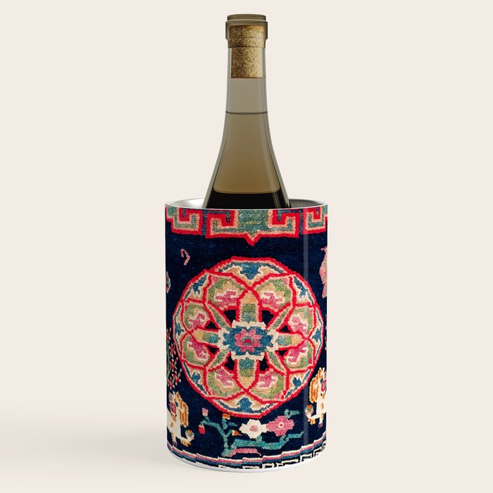 Shigatse Makden South Tibetan Buddhist Saddle Cover Print Wine Chiller Gallery Image 1