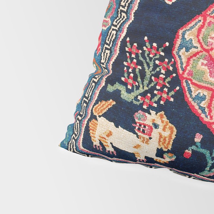 Shigatse Makden South Tibetan Buddhist Saddle Cover Print Pillow Sham Gallery Image 4