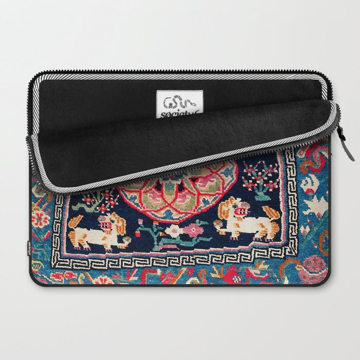 Shigatse Makden South Tibetan Buddhist Saddle Cover Print Laptop Sleeve Gallery Image 2