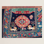 Shigatse Makden South Tibetan Buddhist Saddle Cover Print Jigsaw Puzzle Gallery Image 1