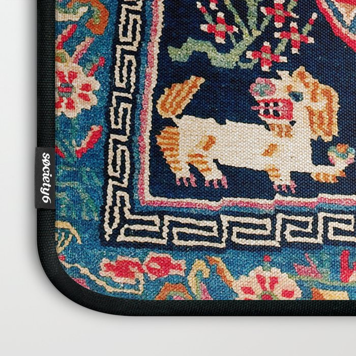 Shigatse Makden South Tibetan Buddhist Saddle Cover Print Laptop Sleeve Gallery Image 3