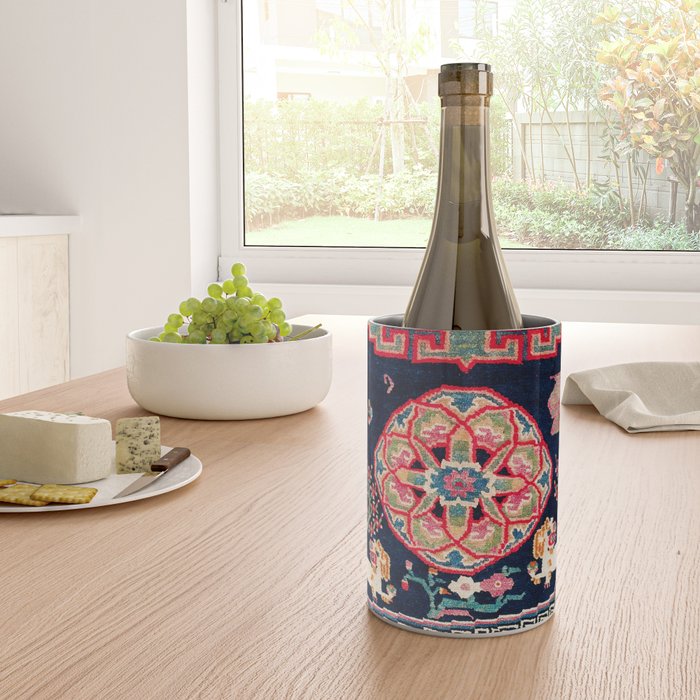 Shigatse Makden South Tibetan Buddhist Saddle Cover Print Wine Chiller Gallery Image 4