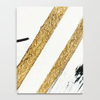 Armor [8]: a minimal abstract piece in black white and gold by Alyssa Hamilton Art Notebook Gallery Image 4