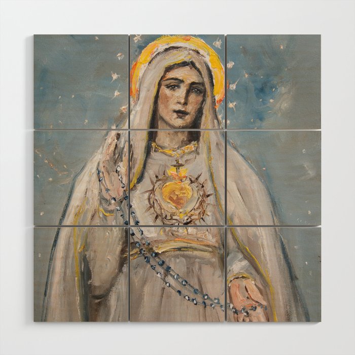 Conversion to my Immaculate Heart Wood Wall Art Gallery Image 1