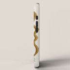 Albertus Seba Snakes Flowers Engraving ii iPhone Case Gallery Image 2
