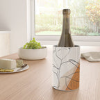 Minimal Plant Abstract Art Wine Chiller Gallery Image 4