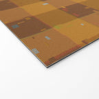 Golden gingham Welcome Mat Gallery Image 2