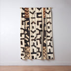 Kuba Congo Central African Wraparound Skirt Print 2 Window Curtain Gallery Image 3