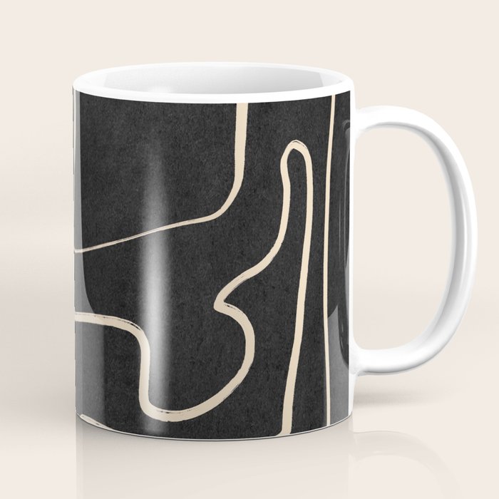 Minimal Abstract Line Art 8 Coffee Mug Gallery Image 1