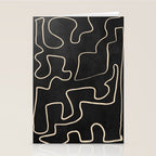 Minimal Abstract Line Art 8 Stationery Card Gallery Image 2