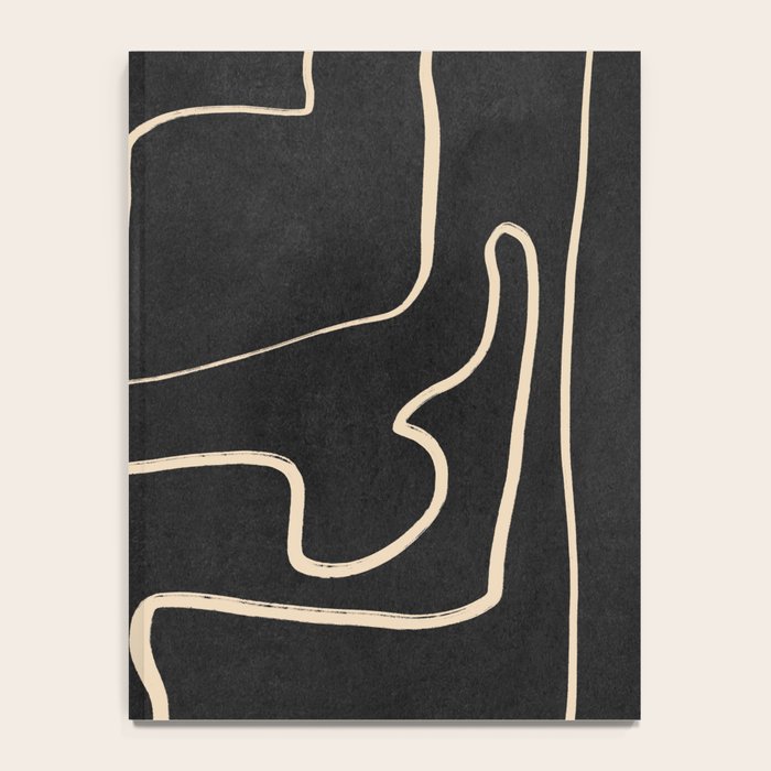 Minimal Abstract Line Art 8 Notebook Gallery Image 4