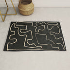 Minimal Abstract Line Art 8 Rug Gallery Image 1