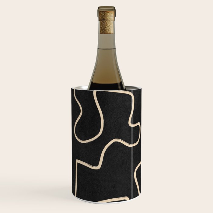Minimal Abstract Line Art 8 Wine Chiller Gallery Image 2