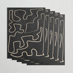 Minimal Abstract Line Art 8 Wrapping Paper Gallery Image 3