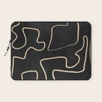Minimal Abstract Line Art 8 Laptop Sleeve Gallery Image 1