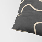 Minimal Abstract Line Art 8 Pillow Sham Gallery Image 4