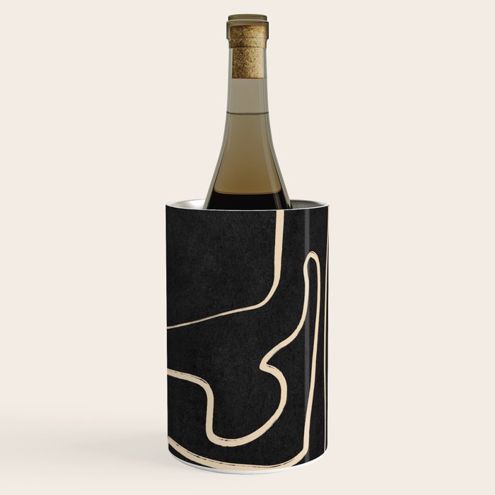 Minimal Abstract Line Art 8 Wine Chiller Gallery Image 3