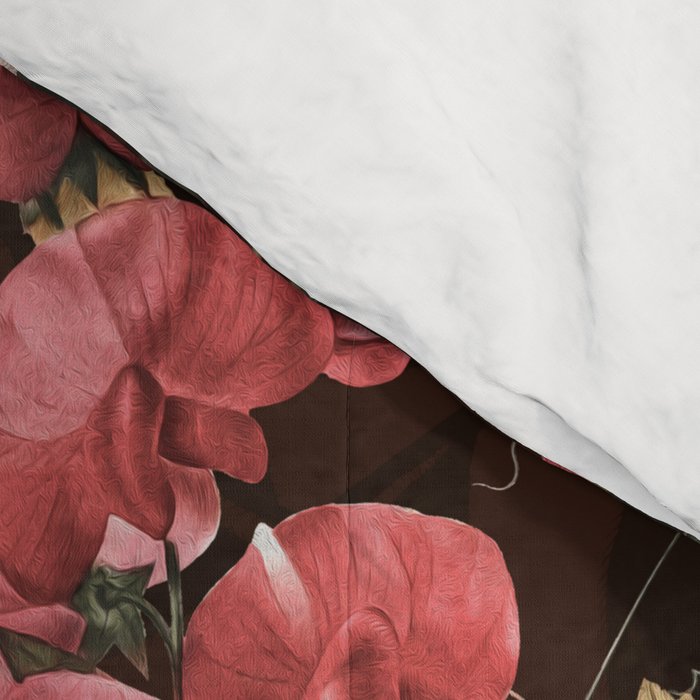 Autumn Winter Flowers VII Comforter Gallery Image 4