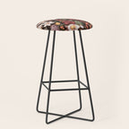 Autumn Winter Flowers VII Stool Gallery Image 1