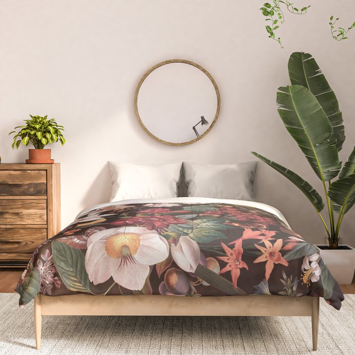 Autumn Winter Flowers VII Comforter Gallery Image 3