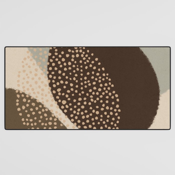 Modern Abstract Shapes #6 Desk Mat Gallery Image 3
