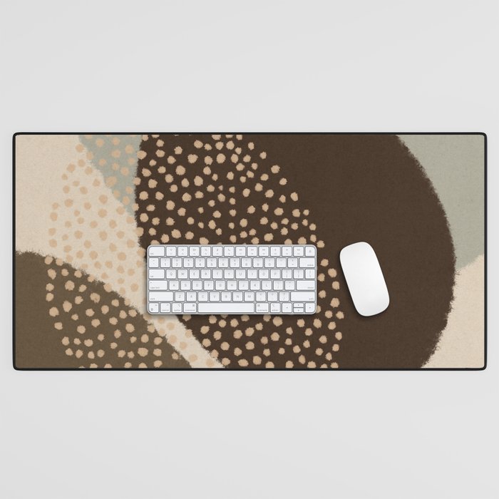 Modern Abstract Shapes #6 Desk Mat Gallery Image 1