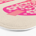 Cowgirl Boots â Hot Pink Ombre Bath Mat Gallery Image 3