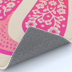 Cowgirl Boots â Hot Pink Ombre Rug Gallery Image 4