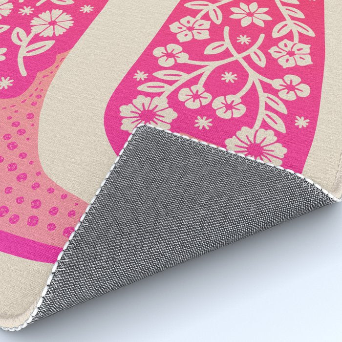 Cowgirl Boots â Hot Pink Ombre Rug Gallery Image 4