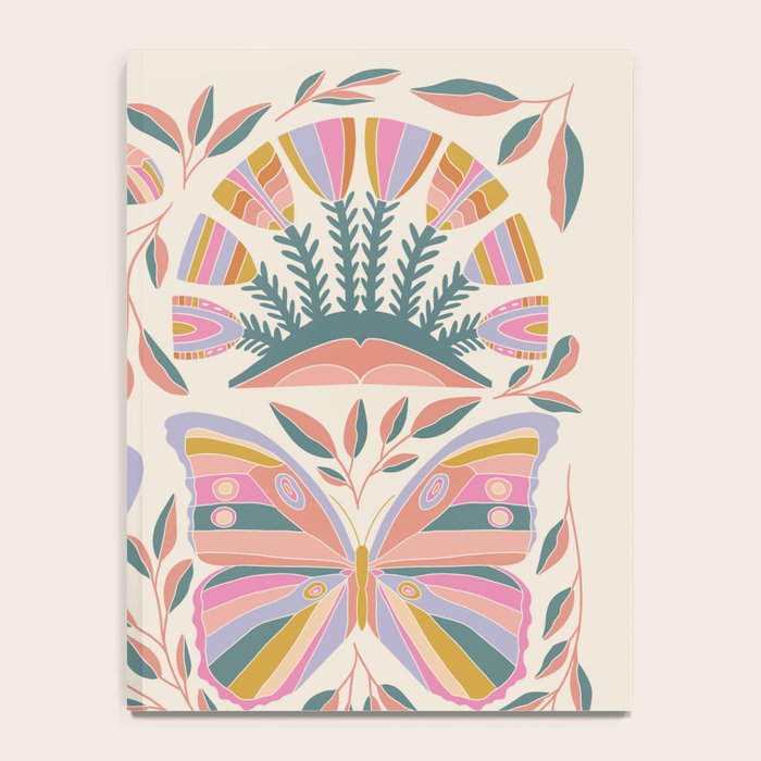 Colorful Butterflies - Art Print Notebook Gallery Image 4