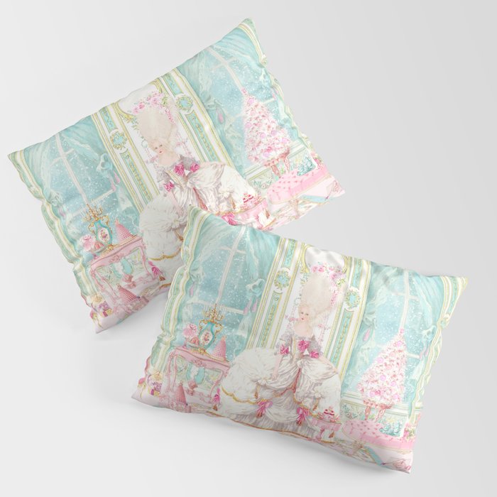Marie Antoinette, Christmas at Versailles, Paris Pillow Sham Gallery Image 1