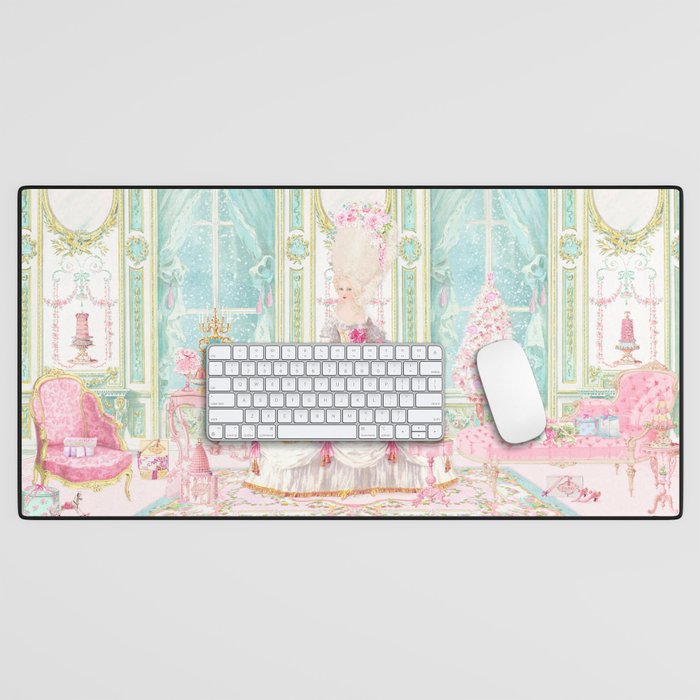 Marie Antoinette, Christmas at Versailles, Paris Desk Mat Gallery Image 1