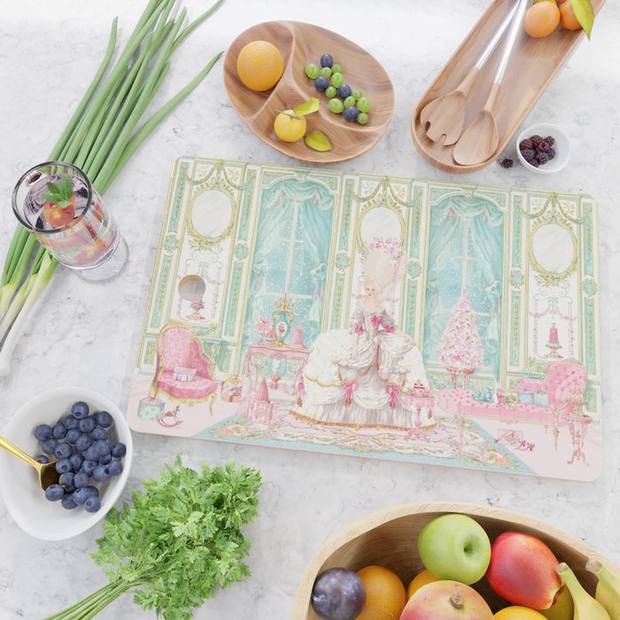 Marie Antoinette, Christmas at Versailles, Paris Cutting Board Gallery Image 2