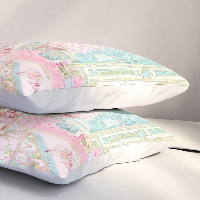 Marie Antoinette, Christmas at Versailles, Paris Pillow Sham Gallery Image 3